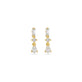 Stone and Strand 14K Yellow Gold LAB-Created Award Earrings Front Image