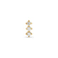 Stone and Strand 14K Yellow Gold Lab-Created Bright Lights Diamond Push Pin Flat Back Front Image