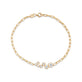Stone and Strand 10K Yellow Gold Small Lab-Created Diamond Bubble Up Bracelet Front Image