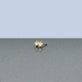 Stone and Strand 14K Yellow Gold Lab-Created Diamond Buddy Push Pin Flat Back Editorial Image