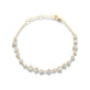 Stone and Strand 14K Yellow Gold LAB-Created Diamond Carnival Adjustable Tennis Bracelet Front Image