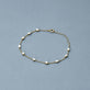 Stone and Strand 14K Yellow Gold LAB-Created Diamond Carnival Station Bracelet Editorial Image