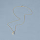 Stone and Strand 14K Yellow Gold LAB-Created Diamond Chai Necklace Editorial Image