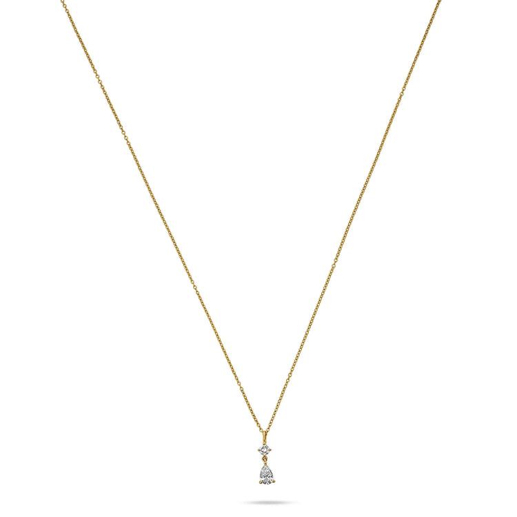 Stone and Strand 14K Yellow Gold Lab-Created Diamond Charlie Choker Front Image