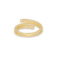 Stone and Strand 14K Yellow Gold LAB-Created Diamond Circuit Stripe Ring Rear Image