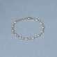 Stone and Strand 14K White Gold LAB-Created Diamond Clover Bracelet Editorial Image