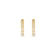 Lab-Created Diamond La Scala Hoops