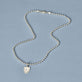 Stone and Strand Stering Silver LAB-Created Diamond Member Crest Necklace Editorial Image