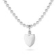 Stone and Strand Sterling Silver LAB-Created Diamond Member Crest Necklace Rear Image