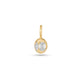 Stone and Strand 14K Yellow Gold Lab-Created Diamond Soiree Medallion Charm Front Image