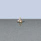 Stone and Strand 14K Yellow Gold Lab-Created Diamond Trio Push Pin Flat Back Editorial Image