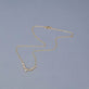 Stone and Strand 14K Yellow Gold Lab-Created Diamond Vivien Necklace Editorial Image