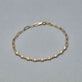 Stone and Strand 14K Yellow Gold Lab-Created Diamonds By The Yard Bracelet Editorial Image