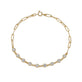 Stone and Strand 14K Yellow Gold Lab-Created Diamonds By The Yard Bracelet Front Image
