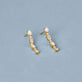 Stone and Strand 14K Yellow Gold LAB-Created Dolby Theater Earrings Editorial Image