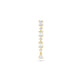 Stone and Strand 14K Yellow Gold LAB-Created Dolby Theater Earrings Front Single Image