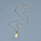 Stone and Strand 14K Yellow Gold LAB-Created Hold Me Diamond Tag Necklace Editorial Image