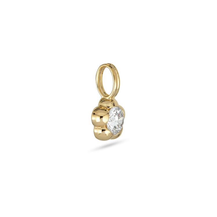 Stone and Strand 14K Yellow Gold Lab-Created Joplin Diamond Charm Side Image