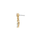 Stone and Strand 14K Yellow Gold LAB-Created Kite Dangle Piercing Earring Side Image