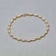 Stone and Strand 14K Yellow Gold Lab-Created Linked Up Tennis Bracelet Editorial Image