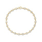 Stone and Strand 14K Yellow Gold Lab-Created Linked Up Tennis Bracelet Front Image