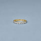 Stone and Strand 14K Yellow Gold LAB-Created Love After Dark Eternity Ring Editorial Image