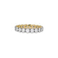 Stone and Strand 14K Yellow Gold LAB-Created Love After Dark Eternity Ring Front Image