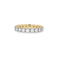 Stone and Strand 14K Yellow Gold LAB-Created Love After Dark Eternity Ring Front Image