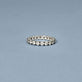 Stone and Strand LAB-Created Love After Dark Platinum Eternity Ring Editorial Image