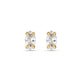 Lab-Created Diamond Cat Eye Studs