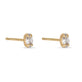 Lab-Created Diamond Cat Eye Studs