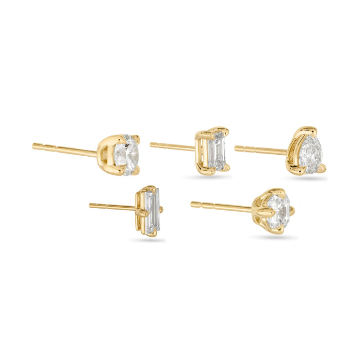 Stone and Strand 14K Yellow Gold LAB-Created Mix and Match Side Image
