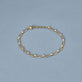 Stone and Strand 14K Yellow Gold LAB-Created Open Link Diamond Bracelet Editorial Image