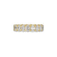 Stone and Strand 14K Yellow Gold Lab-Created Oval Eternity Band Front Image