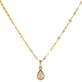 LAB-Created Pear Diamond Bonbon Charm
