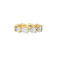 Stone and Strand 14K Yellow Gold Lab-Created Pear Eternity Band Front Image