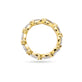 Stone and Strand 14K Yellow Gold Lab-Created Pear Eternity Band Top Image