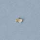 Stone and Strand 14K Yellow Gold LAB-Created Round Drop Mini Flat Back Piercing Earring Editorial Image