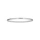 Stone and Strand Sterling Silver LAB-Created Diamond Flex Bangle Front Image