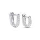 Stone and Strand Sterling Silver LAB-Created Silver Knife Edge Duo Set Side Image