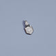 Stone and Strand Sterling Silver LAB-Created Pave Hexagon Charm Editorial Image
