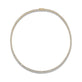 Stone and Strand 14K Yellow Gold Lab-Created Unflippable Tennis Necklace Front Image