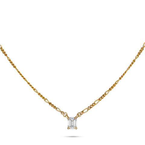 LAB-EMERALD-FIGARO-CHOKER-