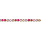 Stone and Strand 10K Yellow Gold Lavender Haze Pink Amethyst and Pink Topaz Tennis Bracelet Close Up Image