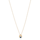 Stone and Strand 14K Yellow Gold Le Bleu Bijoux Diamond and Blue Sapphire Door Knocker Necklace Front Image