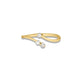 Stone and Strand 14K Yellow Gold Little Diamond Hug Ring Front Image