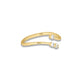 Stone and Strand 14K Yellow Gold Little Diamond Hug Ring Side Image