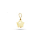 Stone and Strand 10K Yellow Gold Lucky Star Lemon Jasper Charm Side Image