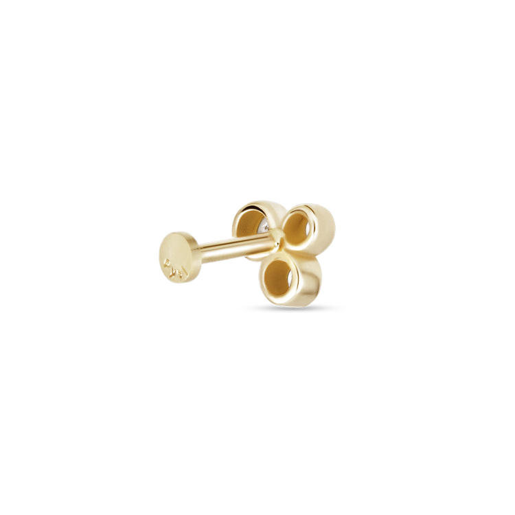 Lab-Created Bubble Up Push Pin Flat Back