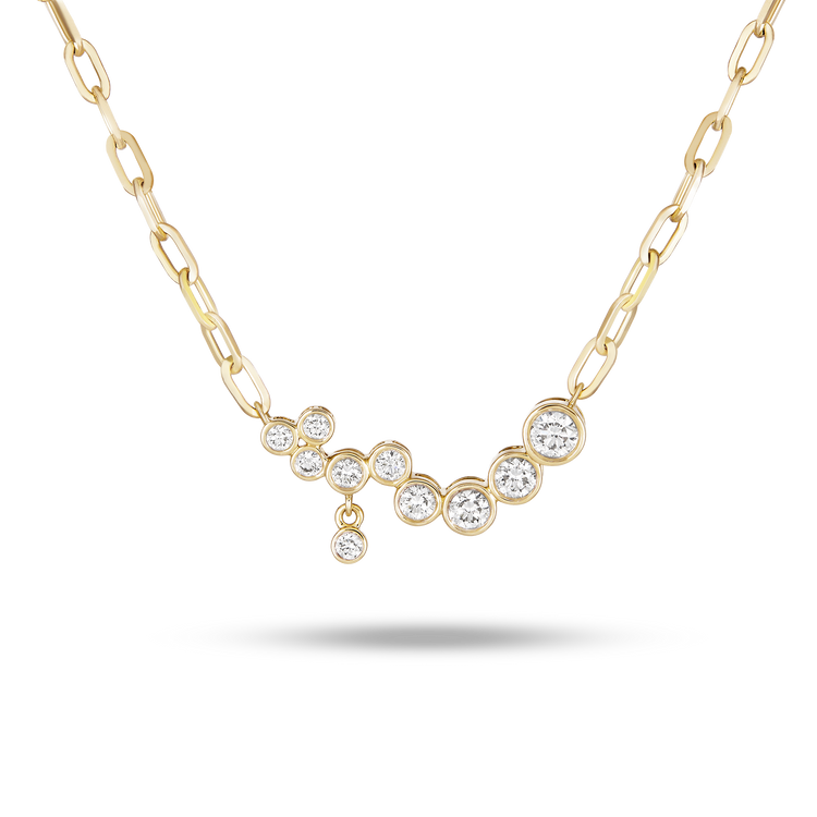 Bubble 2025 diamond necklace